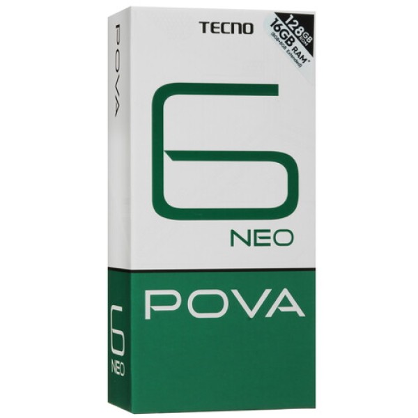 6.8" Смартфон Tecno POVA 6 Neo 128 ГБ серебристый