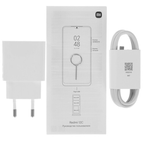 6.71" Смартфон Xiaomi Redmi 12C 64 ГБ фиолетовый