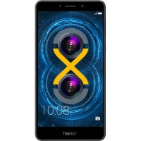 Смартфон Honor 6X Premium 5.5" 64Gb Grey 8x2.1Ghz/4096Mb/1920x1080/IPS/2SIM/LTE/Cam12+2/3340mAh/Android 6.0