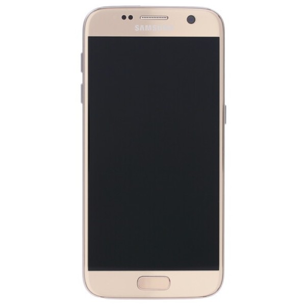 Смартфон Samsung SM-G930FD Galaxy S7 5.1" 32Gb Gold 8(4х2.3Ghz+4х1.6Ghz)/4096Mb/2560x1440/LTE/GPS/Cam12/3000mAh/And6.0