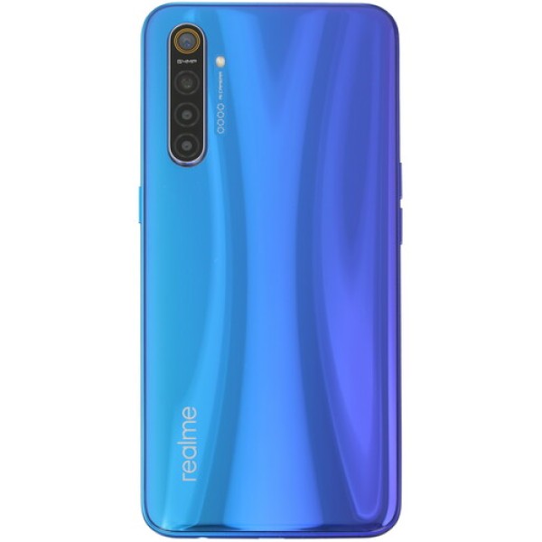 Смартфон realme XT 6.4" 128Gb Pearl Blue Snapdragon 712/8(2x2.3GHz+6x1.7GHz)/8192Mb/2340х1080/2SIM/LTE/Cam8+64+2+2/4000mAh/Android 9