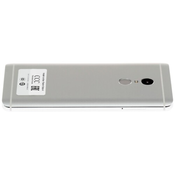 Смартфон Xiaomi Redmi Note 4 5.5" 32Gb Silver 8x2.0Ghz/3072Mb/1920x1080/2SIM/GPS/LTE/Cam13AF/4100mAh/Android 6.0