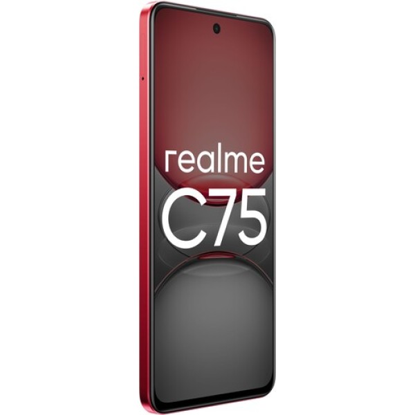 6.72" Смартфон realme C75 128 ГБ красный