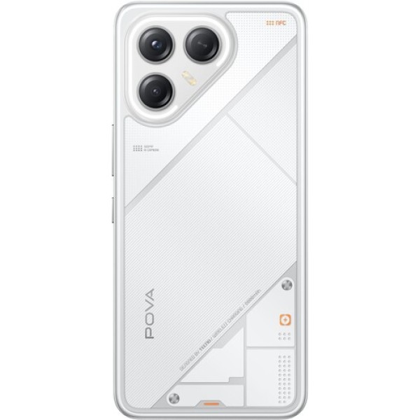 6.67" Смартфон Tecno POVA 7 Ultra 5G 256 ГБ белый