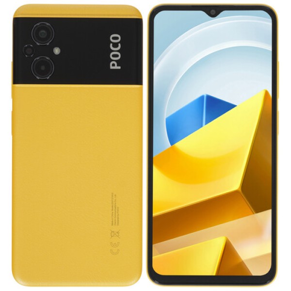 6.58" Смартфон POCO M5 64 ГБ желтый