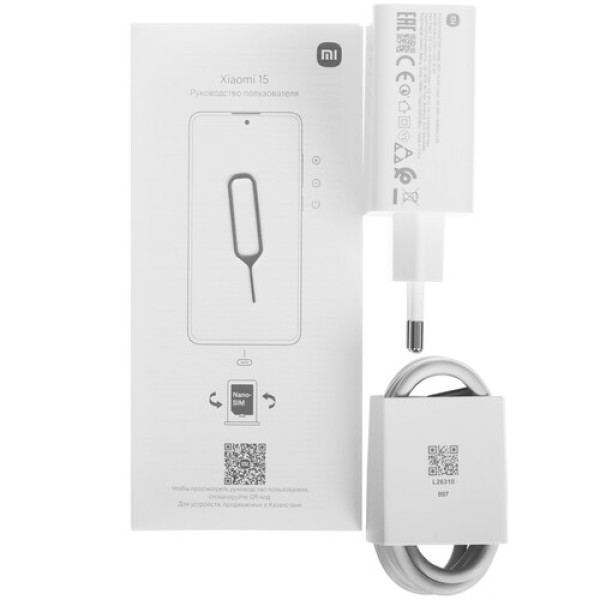 6.36" Смартфон Xiaomi 15 512 ГБ черный