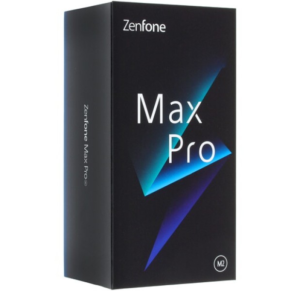 Смартфон Asus Zenfone Max Pro M2 ZB631KL 6.3" 128Gb Blue 8x2,2Ghz/4096Mb/2280х1080/IPS/2SIM/LTE/NFC/Cam12+5/5000mAh/Android 8.1