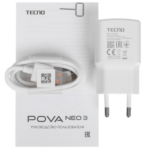 6.82" Смартфон Tecno POVA Neo 3 128 ГБ золотистый