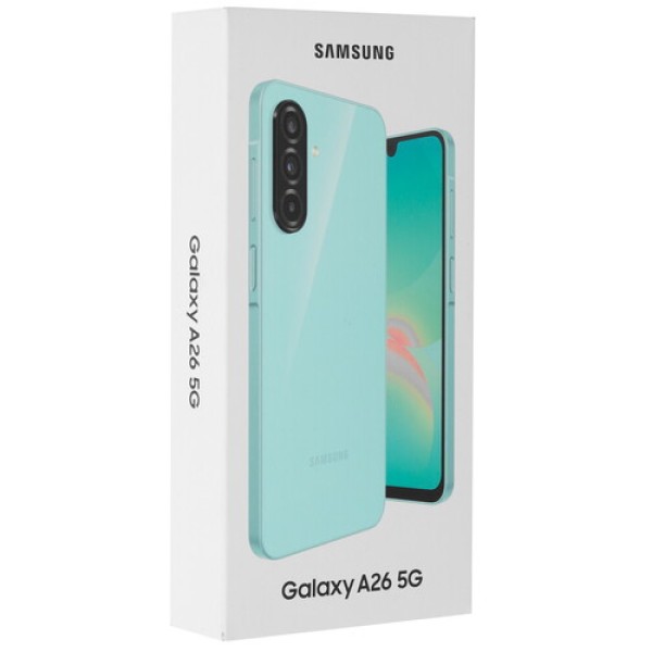 6.7" Смартфон Samsung Galaxy A26 256 ГБ зеленый