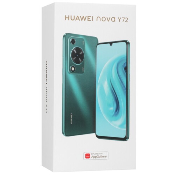 6.75" Смартфон HUAWEI nova Y72 128 ГБ черный