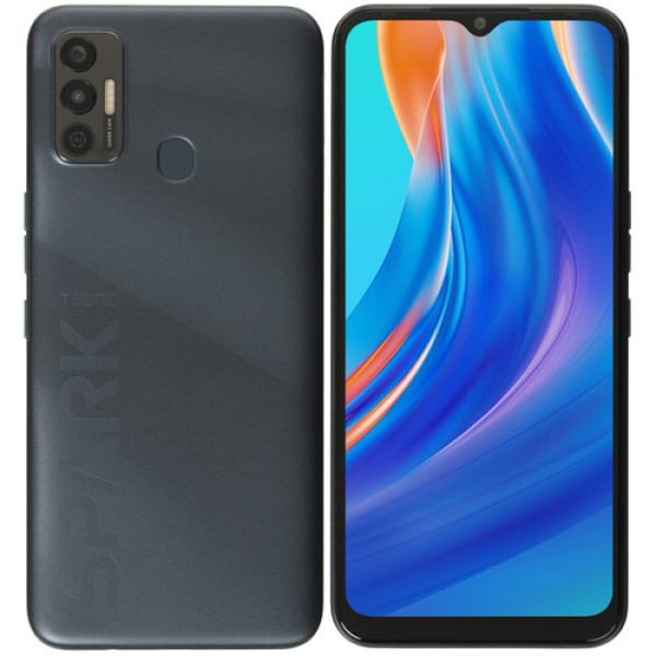 Смартфон Tecno KF6m Spark 7 2/32GB [6,52/4G/NFC/16Mpx/5000mAh/Magnet black]