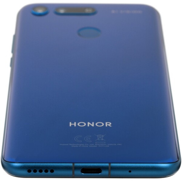 Смартфон Honor View 20 6.4" 128Gb Blue 8(4x1,8Ghz+2x2.6Ghz+2x1,9Ghz)/6144Mb/2310x1080/IPS/2SIM/LTE/NFC/Cam48+24/4000mAh/Android 9.0