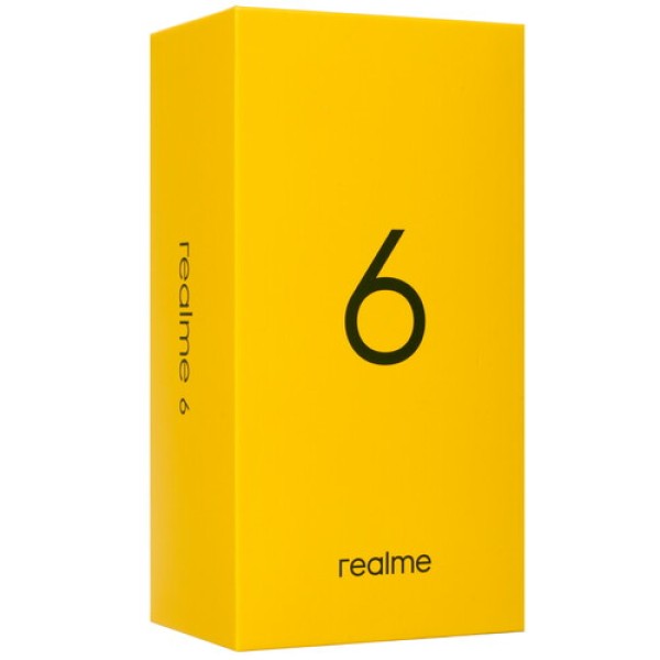 6.5" Смартфон realme 6 4/128 ГБ синий (без NFC)