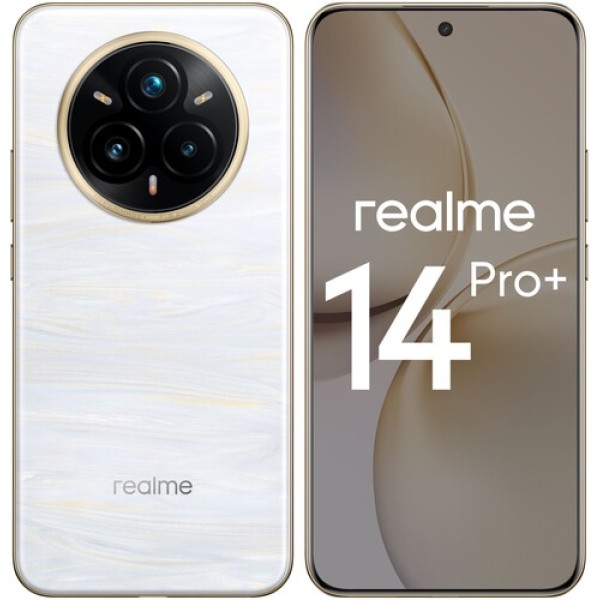 6.83" Смартфон realme 14 Pro+ 512 ГБ белый