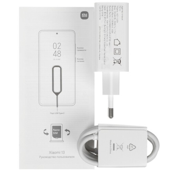 6.36" Смартфон Xiaomi 13 256 ГБ черный