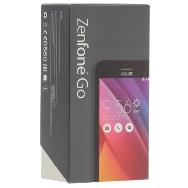 Смартфон Asus ZenFone Go ZB452KG 4.5" 8Gb Black 4x1,2Ghz/1024Mb/854x480/2SIM/GPS/Cam5AF/2070mAh/Android 5.1