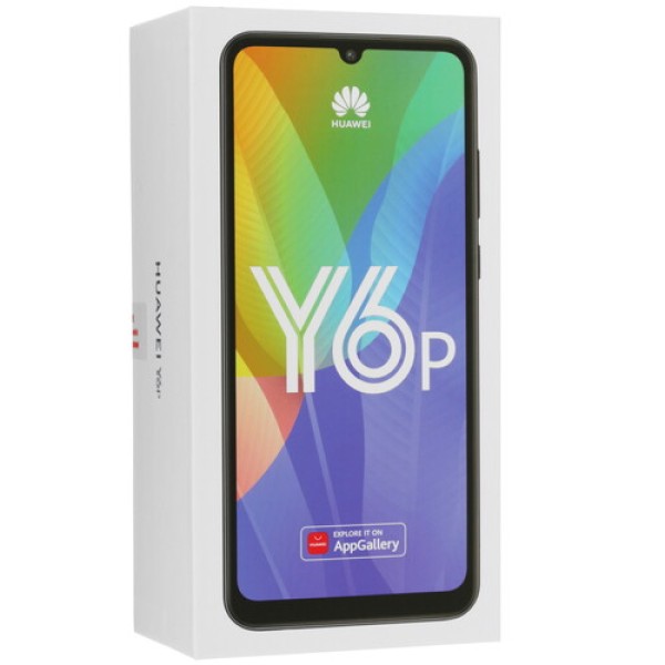 Смартфон Huawei Y6P 6.3" 64Gb Black MTK6762R/3Gb/1600x720/IPS/Cam13+5+2/8Mp/5000mAh/Android