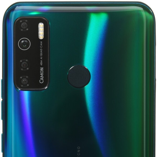 6.6" Смартфон Tecno CAMON 15 Air 64 ГБ зеленый