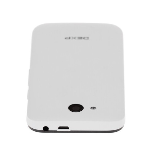 Смартфон DEXP Ixion E340 Strike 3 White [4" 4Gb 4x1.2GHz/512Mb/640x360/AMOLED/2SIM/Cam2/1400mAh/Android 6.0]