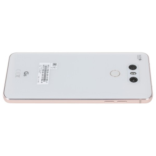 Смартфон LG G6 5.7" 64Gb White 4x2,35Ghz/4096Mb/2880x1440/IPS/2SIM/LTE/Cam13+13/3300mAh/Android 7.0