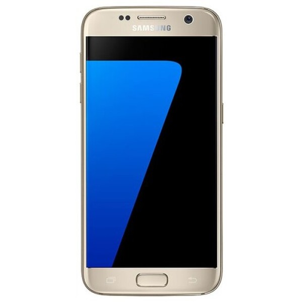 Смартфон Samsung SM-G930FD Galaxy S7 5.1" 32Gb Gold 8(4х2.3Ghz+4х1.6Ghz)/4096Mb/2560x1440/LTE/GPS/Cam12/3000mAh/And6.0