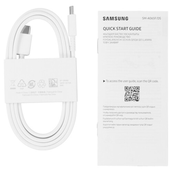 6.7" Смартфон Samsung Galaxy A06 64 ГБ голубой