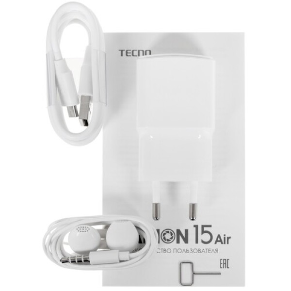 6.6" Смартфон Tecno CAMON 15 Air 64 ГБ зеленый