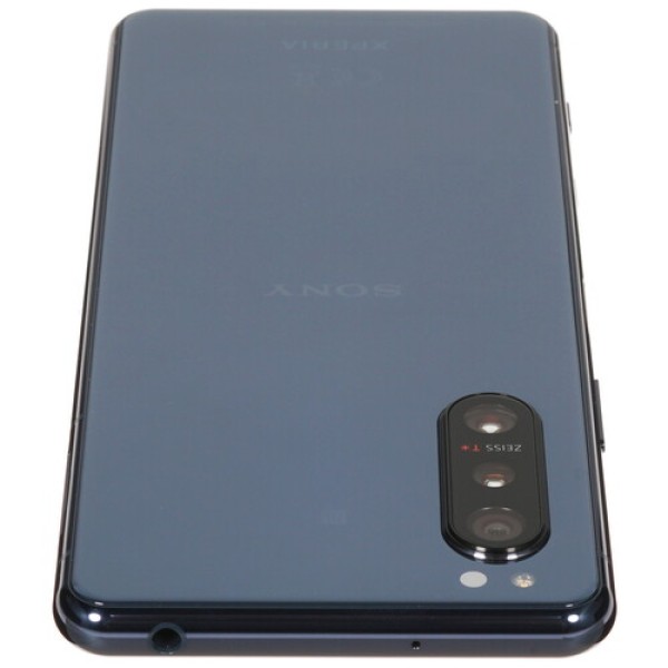 Смартфон Sony Xperia 5 II 6.1" 128Gb Blue Snapdragon 865 5G/8Gb/2520x1080/2SIM/LTE, 5G/NFC/Cam12+12+12/4000mAh/And 10