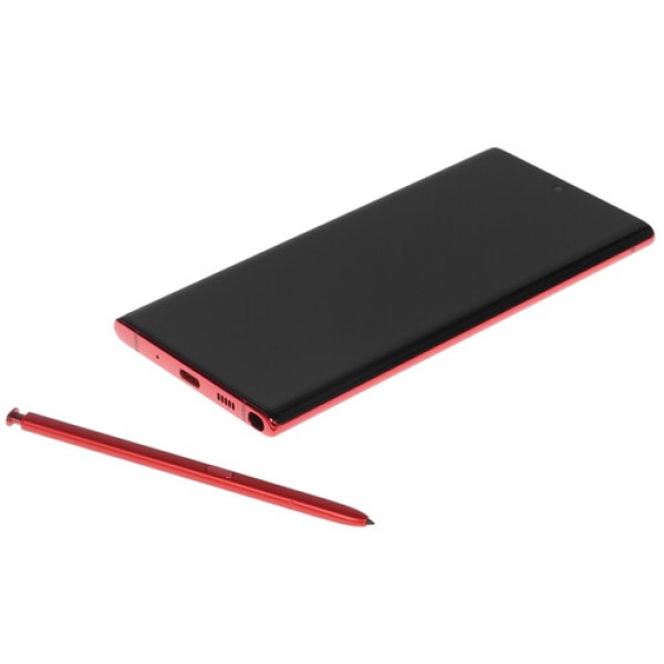 Смартфон Samsung Galaxy Note 10 6.3" 256Gb Red Exynos 9825(2x2.7Ghz+2x2.3Ghz+4x1.95Ghz)/8192Mb/3040x1440/dAMOLED/2SIM/LTE/Cam16+12+12/3500mAh/An9