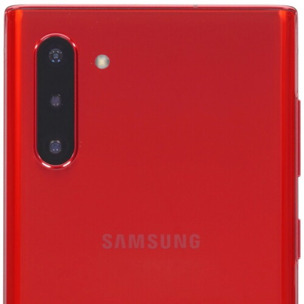 Смартфон Samsung Galaxy Note 10 6.3" 256Gb Red Exynos 9825(2x2.7Ghz+2x2.3Ghz+4x1.95Ghz)/8192Mb/3040x1440/dAMOLED/2SIM/LTE/Cam16+12+12/3500mAh/An9