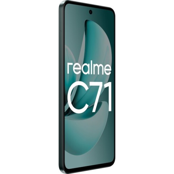 6.67" Смартфон realme C71 128 ГБ зеленый