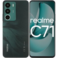 6.67" Смартфон realme C71 128 ГБ зеленый
