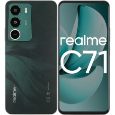 6.67" Смартфон realme C71 128 ГБ зеленый