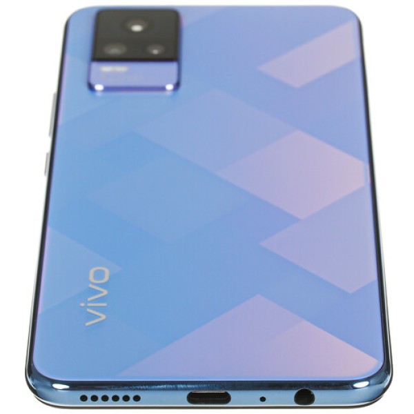 6.44" Смартфон Vivo V21e 128 ГБ синий