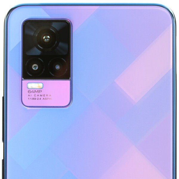 6.44" Смартфон Vivo V21e 128 ГБ синий