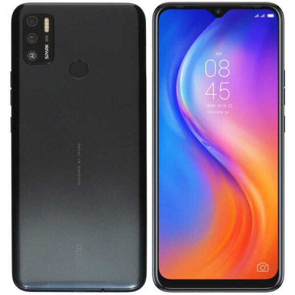 Смартфон Tecno Spark 5 Air 6.95" 32Gb Misty Grey MT6761/4x2,0Ghz/2048Mb/1640x720/2SIM/LTE/Cam13+0.8/5000mAh/Android 10
