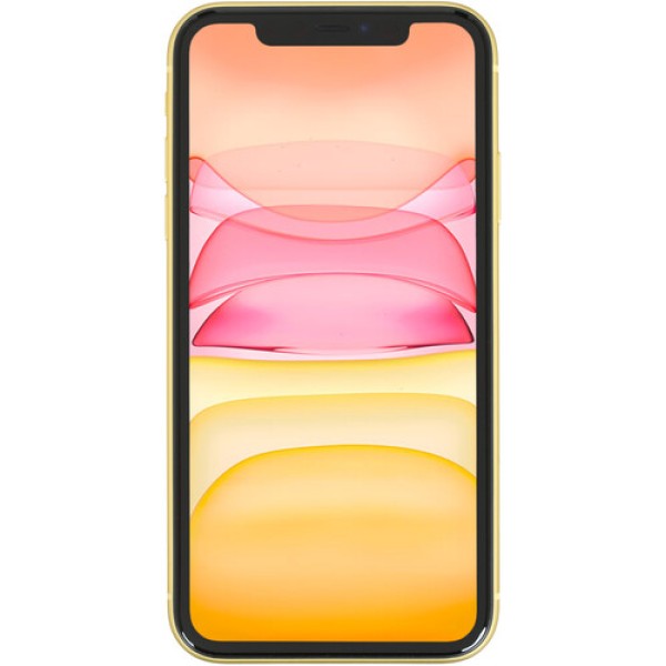 Смартфон Apple iPhone 11 6,1" 128Gb Yellow A13/4Gb/1792х828/IPS/LTE/NFC/IP68/Cam12/iOS