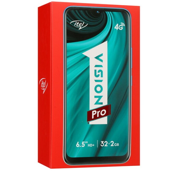 6.52" Смартфон Itel Vision 1 Pro 32 ГБ голубой