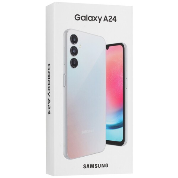 6.5" Смартфон Samsung Galaxy A24 128 ГБ серебристый