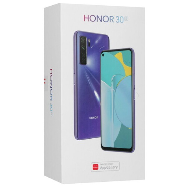 Смартфон Honor 30S 6/128Gb [6,5"/5G/NFC/Cam64+8+2+2Mpx/4000mAh/Purple]