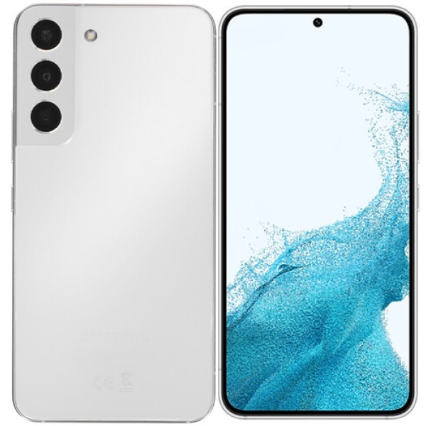 Смартфон Samsung Galaxy S22 8/128Gb [6,1"/5G/NFC/Cam50+12+10Mpx/3700mAh/Белый] SM-S901BZWDCAU