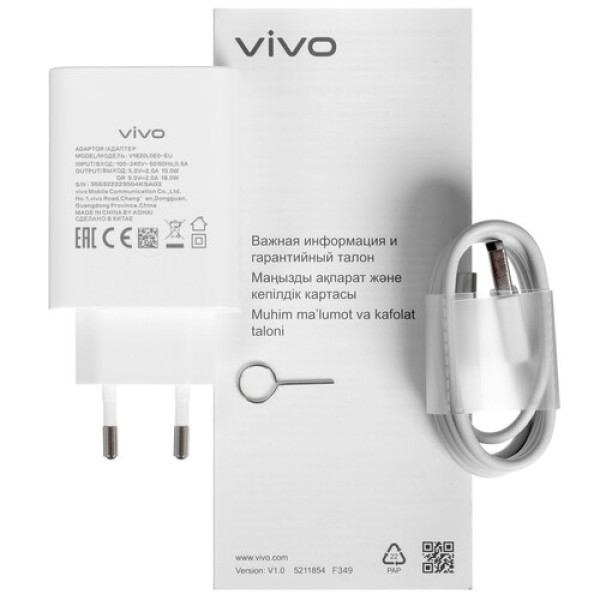 6.58" Смартфон Vivo Y35 128 ГБ черный