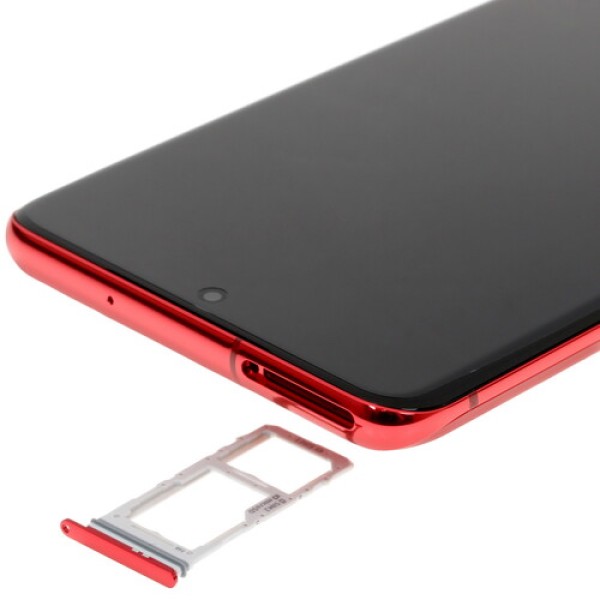 Смартфон Samsung S20+ Red 6.7" 128Gb 8Gb/3200x1440/dAMOLED/LTE/Cam64+12+12+depth/10Mp/4500mAh/An10