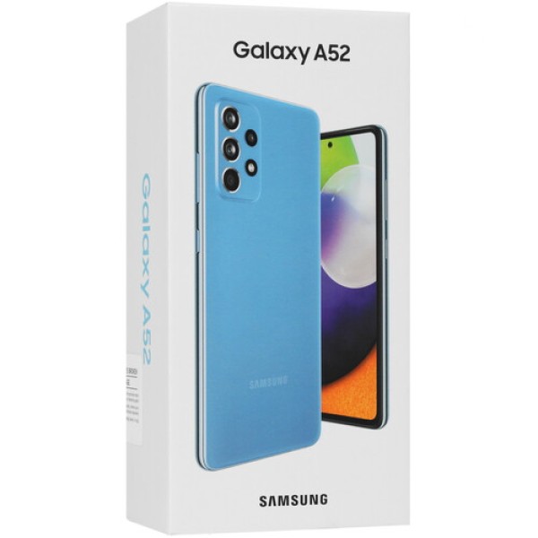 Смартфон Samsung Galaxy A52 4/128Gb [6,5"/LTE/NFC/Cam64+12+5+5/4500mAh/Blue]