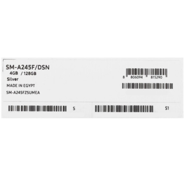 6.5" Смартфон Samsung Galaxy A24 128 ГБ серебристый