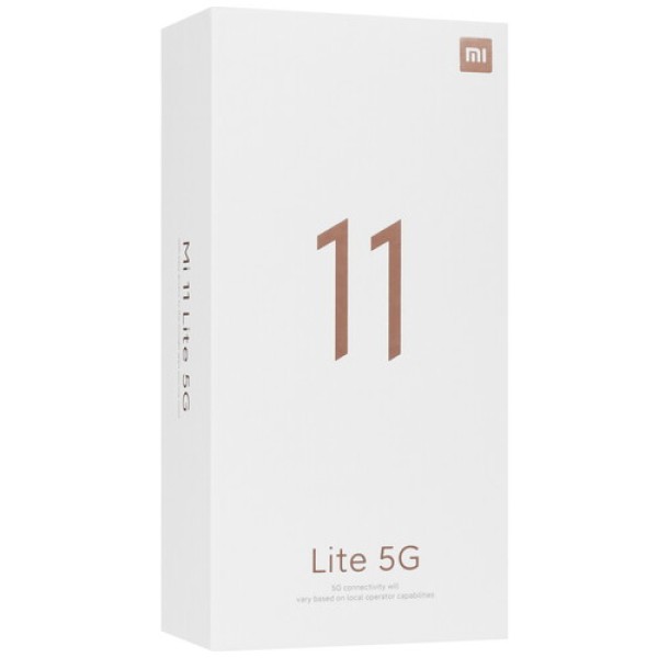Смартфон Xiaomi Mi 11 lite 5G 8/128Gb [6,55"/5G/NFC/Cam64Mpx/4250mAh/Truffle Black]