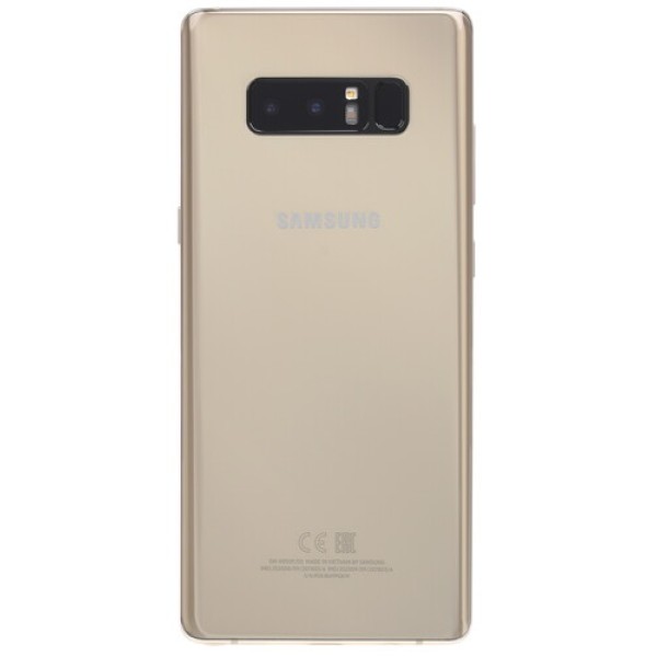 Смартфон Samsung Galaxy Note 8 6.3" 64Gb Gold 8x2,3Ghz/6144Mb/2960x1440/sAMOLED/2SIM/LTE/Cam12+12/3300mAh/Android 7.1