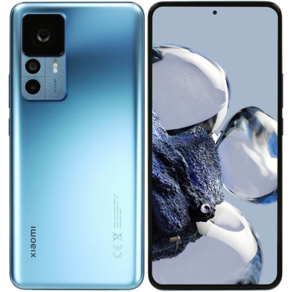Смартфон Xiaomi 12T Pro 8/128Gb [6.67"/5G/NFC/Cam200Mpx/5000mAh/Clear Blue]