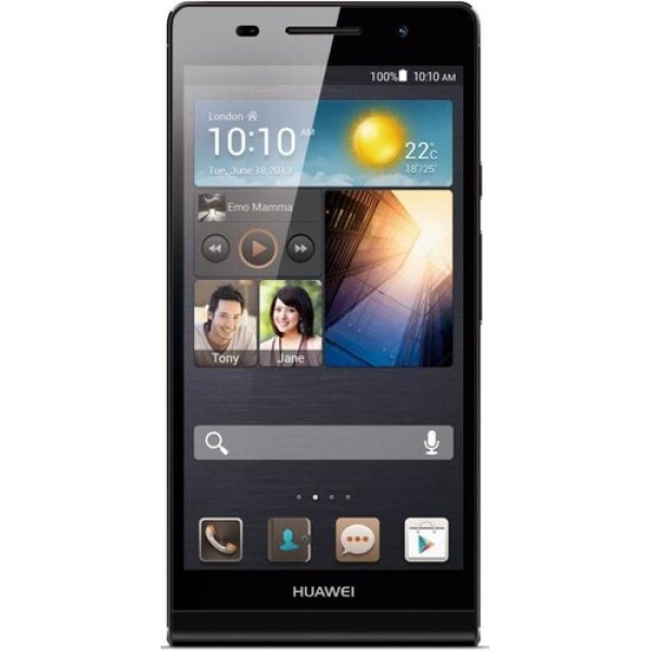 Смартфон Huawei P6 4.7" 8Gb Black 4x1.5Ghz/2048Mb/1280x720/IPS/3G/GPS/Cam8/Android 4.2
