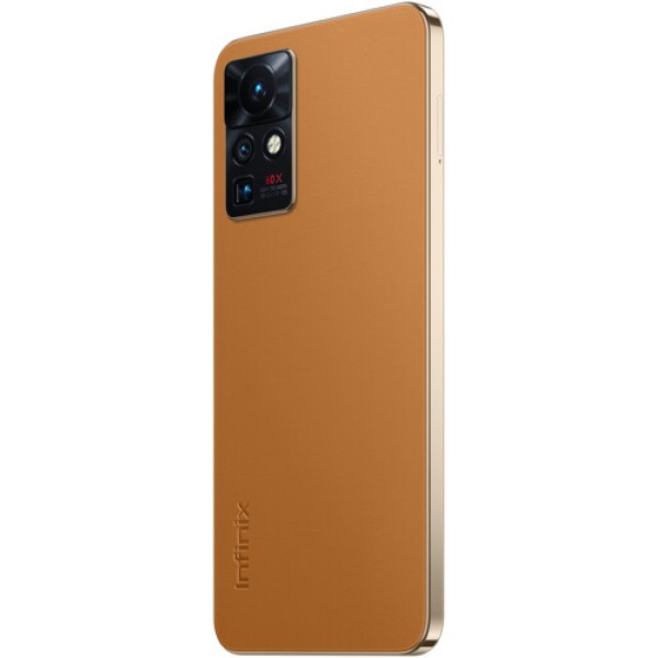 6.67" Смартфон Infinix ZERO X PRO 128 ГБ коричневый [8x(2 ГГц), 8 Гб, 2 SIM, AMOLED, 2400x1080, камера 108+8+8 Мп, 4G, GPS, FM, 4500 мА*ч]